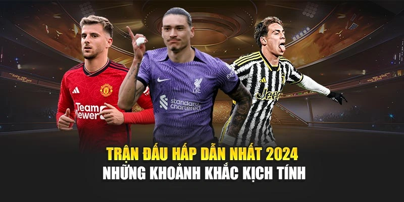 Trận Đấu Hấp Dẫn Nhất 2024 – Những Khoảnh Khắc Kịch Tính